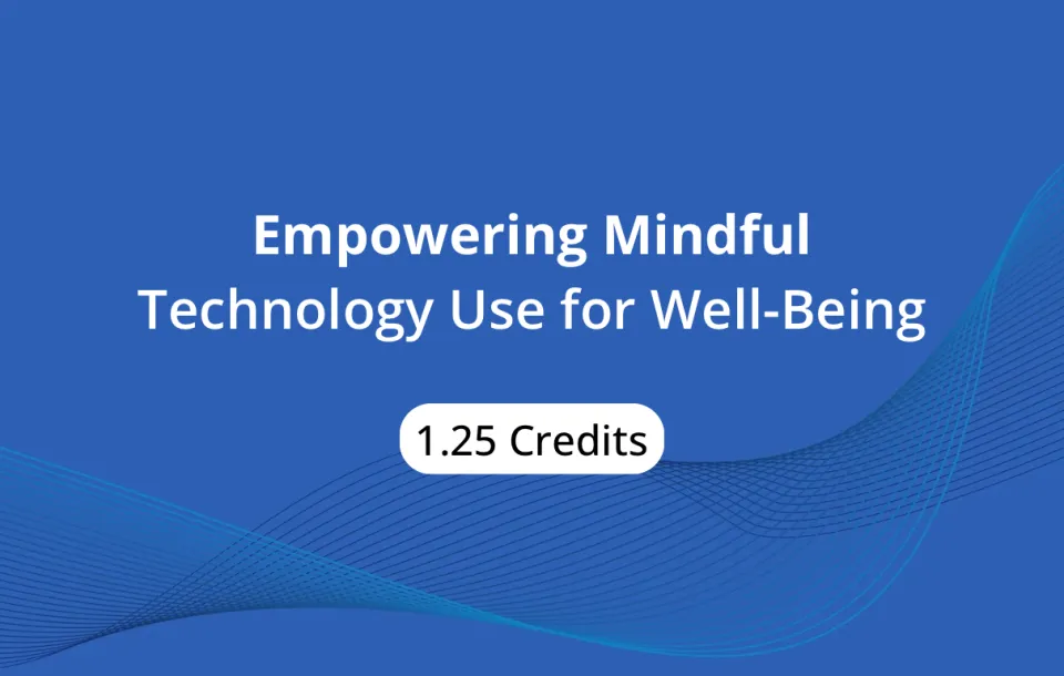 Empowering Mindful Technology use for Well-Being